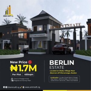 Berlin Estate Akanran Road Ibadan